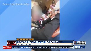 Racist remarks at Phoenix restaurant