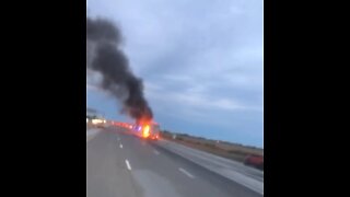 Highway 401 Fire