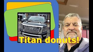 2021 Nissan Titan XD 4x4 donut video , short