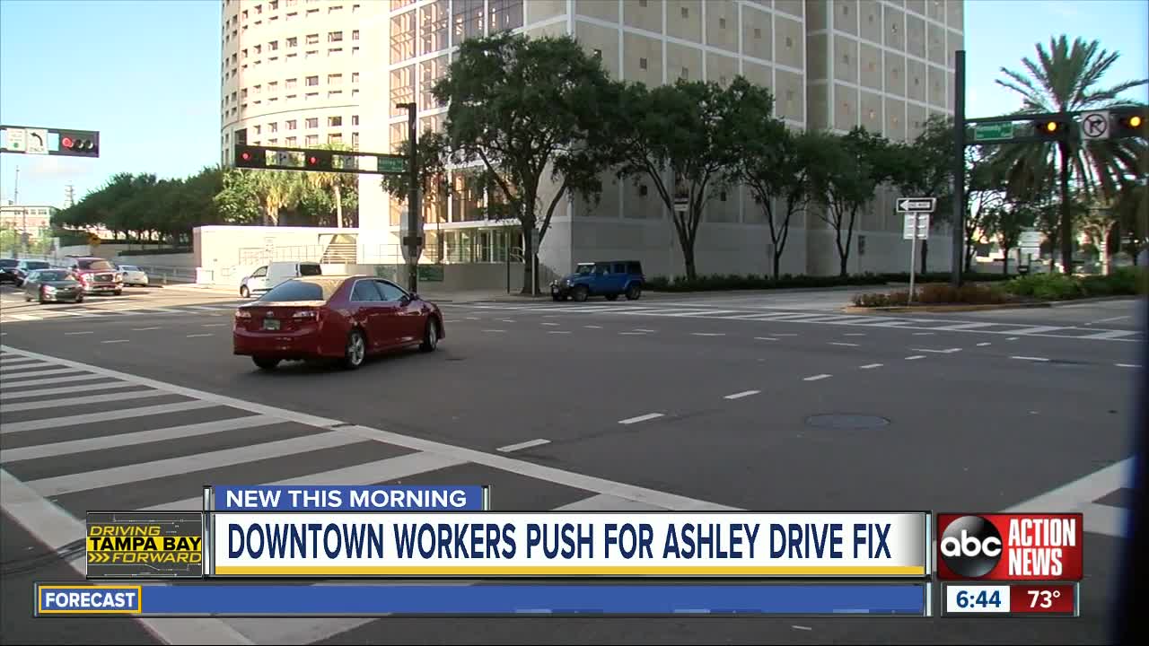 Some Tampa workers calling for turn arrow at busy intersection