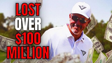 Phil Mickelson Tried To Gamble On HIMSELF?!? | Has Bet Over $1 BILLION And Lost $100 MILLION Total!