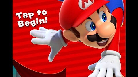 Mario run: just keep singing