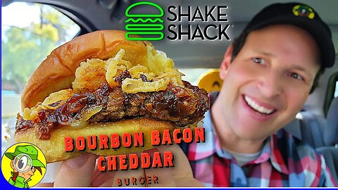Shake Shack® 🏚️ BOURBON BACON CHEDDAR BURGER Review 🥃🥓🧀🍔 | Peep THIS Out! 🕵️‍♂️