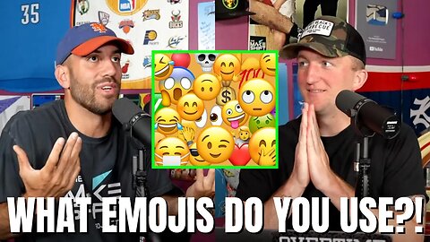 WHAT ARE ZACH & BRIAN'S TOP 5 MOST USED EMOJIS?! 🧐👀