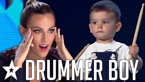 Brilliant BABY Drummer SHOCKS Everyone On Spain's Got Talent 2022 Got Talent Global