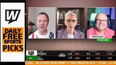 Free Sports Picks | WagerTalk Today | Golden Knights vs Stars Game 6 | MLB Picks Today | May 29