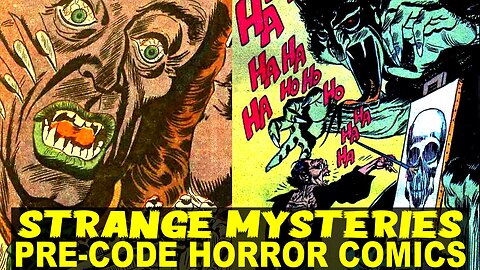 STRANGE Mysteries Pre-Code HORROR Comic Book Reprints published by Super Comics