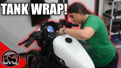 Sportster "Build" Series S2 Ep3 - Tank Wrap and Graphics