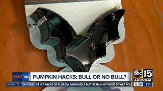 Pumpkin-carving hacks...do they work?