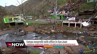 Tampa nonprofit donating money to employees in Puerto Rico