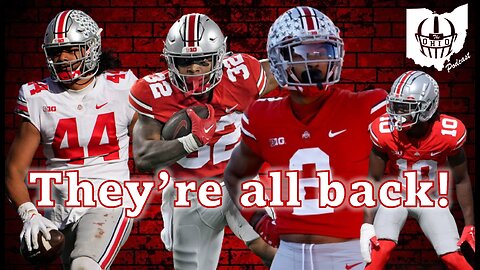 They're all back! Ohio State has had an unprecedented number of draft eligible juniors return