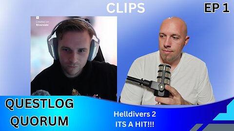 Helldivers 2 Bigger than God of War? - Questlog Quorum - shortclips