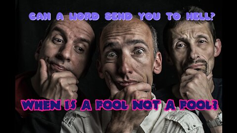 "Fool" and "fool" are not always the same