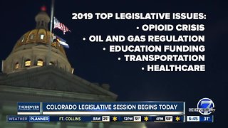 Colorado legislative sessions begins today