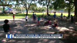 Hillsborough releases proposed bell schedule