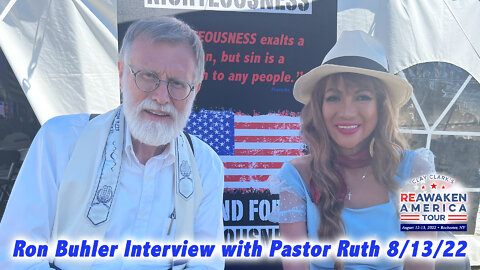Ron Buhler Interview at Reawaken America Tour in Batavia/Rochester, NY 8/13/22 Day 2