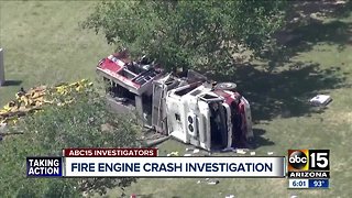 Investigation into deadly crash involving a Phoenix firetruck underway