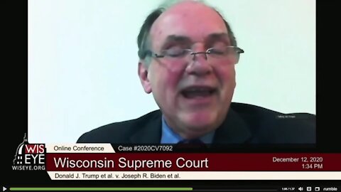 JUDGE IS PAID OFF!!!! Wisconsin Supreme Court
