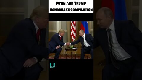 Vladimir Putin and Donald Trump handshake compilation