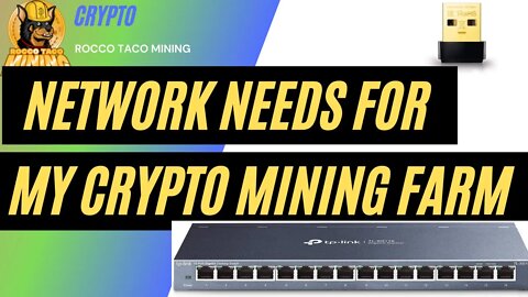 Need More Network. Added new gigabit switch to my Crypto Mining Farm