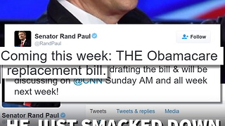 Rand Paul Tweets Picture of Page of "Obamacare Replacement Act"