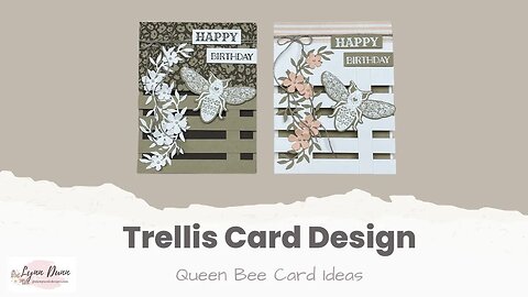 Trellis Design for Cardmaking