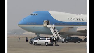 President Trump In Sacramento