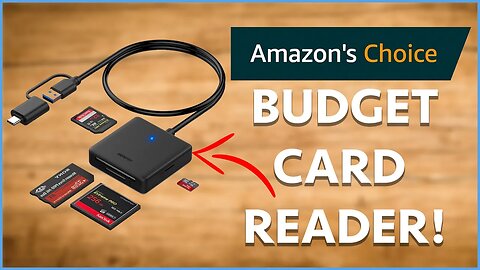 Amazon's Choice Budget Card Reader Review - BENFEI 4in1 USB C Card Reader