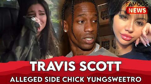 Who is @YungSweetRo, the woman claiming Travis Scott Cheated on Kylie Jenner with her | Famous News