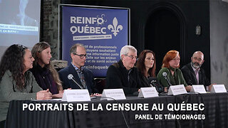 PORTRAITS DE LA CENSURE AU QUÉBEC – PANEL DE TÉMOIGNAGES