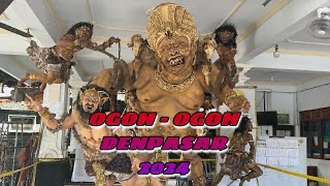 the best ogoh - ogoh in years 2024 from Denpasar Bali