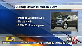 US probes inadvertent side air bag deployment on Mazda SUVs