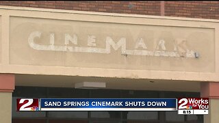 Cinemark movie theater in Sand Springs shuts down