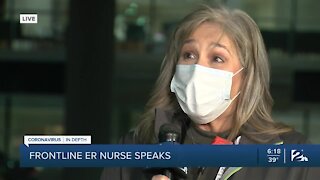 Frontline ER nurse shares her experience during pandemic