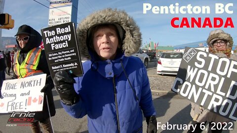 Penticton Freedom Convoy Rally - World Wide Rally - Erbes & Tow Truck Update! #irnieracingNews