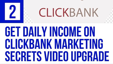 PART - 2 | Get Daily Income On ClickBank Marketing Secrets Video Upgrade | FULL COURSE 2022 | @LEARN