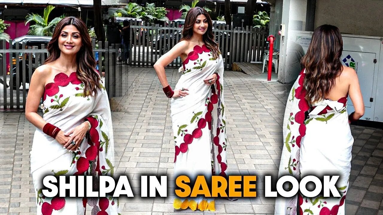 We Take A Look At Shilpa Shettys Most Stylish And Unconventional Sarees