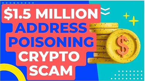 (1/2) $1.5 Million USD Address Poisoning and $ARB Cryptocurrency Airdrop Phishing Scam