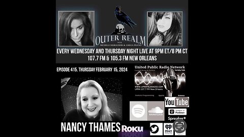 The Outer Realm - Nancy Thames - ET Experiencer, Cosmic Narrative, Disclosure