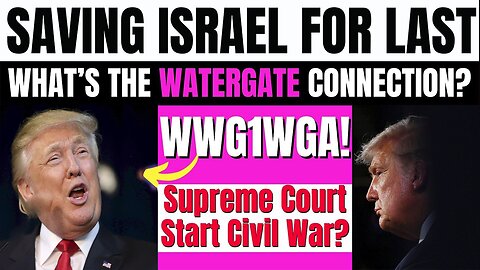 Melissa Redpill Huge Intel 1/23/24: "Saving Israel for Last - Truth about Watergate Connected"