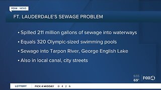 211.6 million gallons of sewage has spilled into Fort Lauderdale