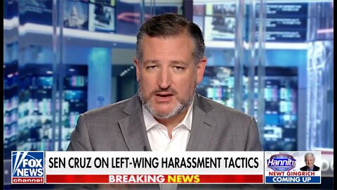 Ted Cruz rails against left-wing attacks on justices