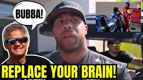 Kenny Wallace Says Bubba Wallace NEEDS HIS BRAIN REPLACED After Latest NASCAR RACE MELTDOWN!