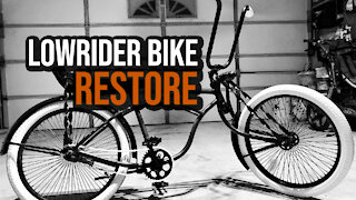 Lowrider bike restore project