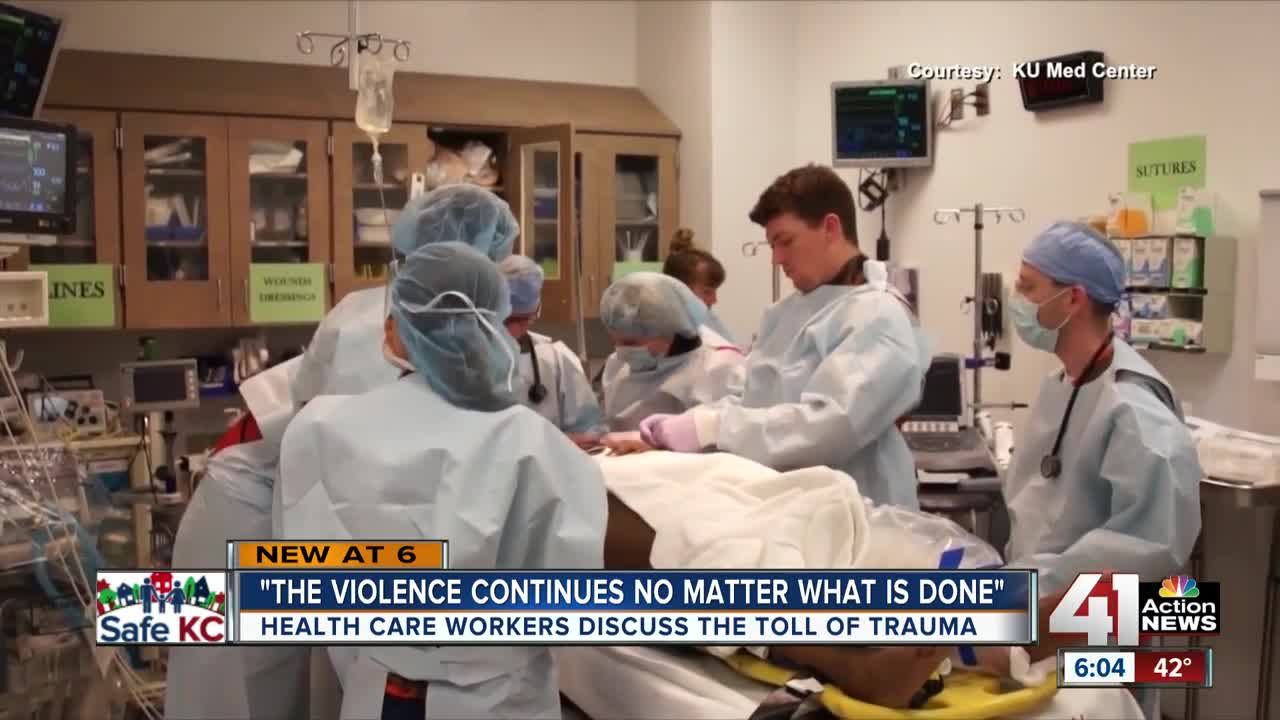 KC medical professionals share difficulty when treating with homicide victims