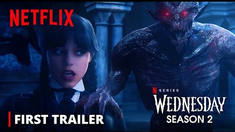 Wednesday Addams | Season 2| First trailer | Jenna Ortega| NETFLIX