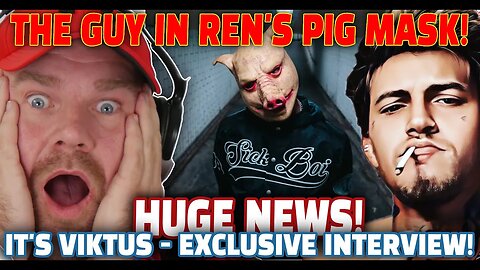 HUGE ANNOUNCEMENT! Exclusive Interview with Vik (Rens mate PIG MASK) + Vik & Rens New Song Revealed!