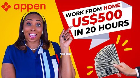 How to Make US$500 A Week Working FROM HOME Online With Appen: Available Worldwide