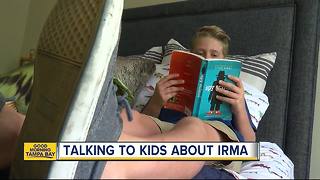 Taking to your kids about Hurricane Irma and keeping them calm