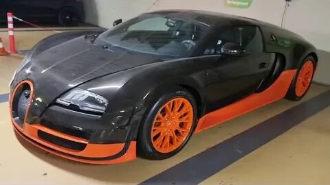 😱🤯Abandoned €3 million Bugatti Veyron Super Sport World Record Edition Clear Carbon💯🤯😱